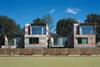 The twin homes overlook a local bowling club and back on to Wandsworth Common.