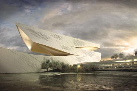 10 Design’s winning scheme for Dalian Library, China.