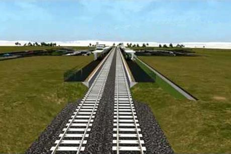 Artist impression of with the Regional Rail Link project in Victoria, which GHD is working on with Aecom