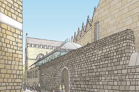 Oriel College design competition entry by Allies and Morrison