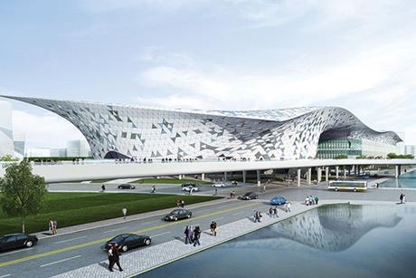 Taichung International Convention and Exhibition Center in Taiwan is scheduled to complete in 2017