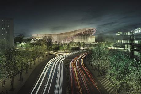 Fc barcelona new palau blaugrana arena credit hok