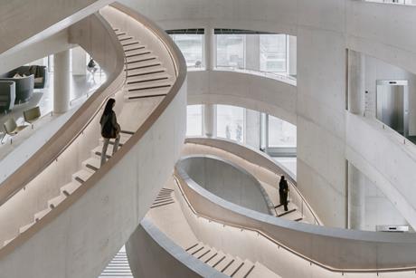 London College Fashion ground to first stairs