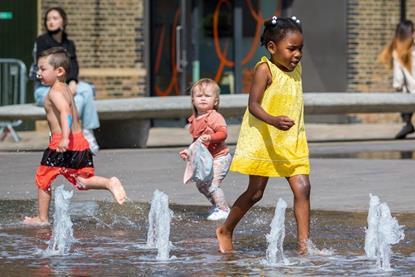 children playing