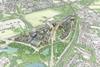 Ebbsfleet Masterplan_ 01_Aerial sketch view_WW+P-min