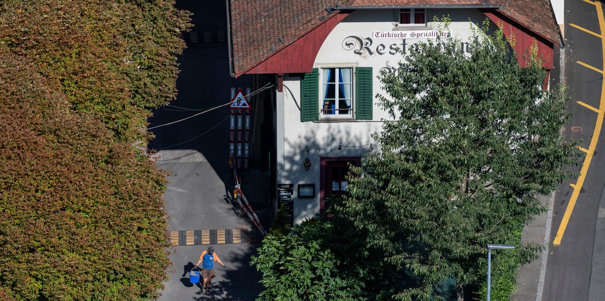 Das Restaurant Altenberg am Uferweg in Bern.